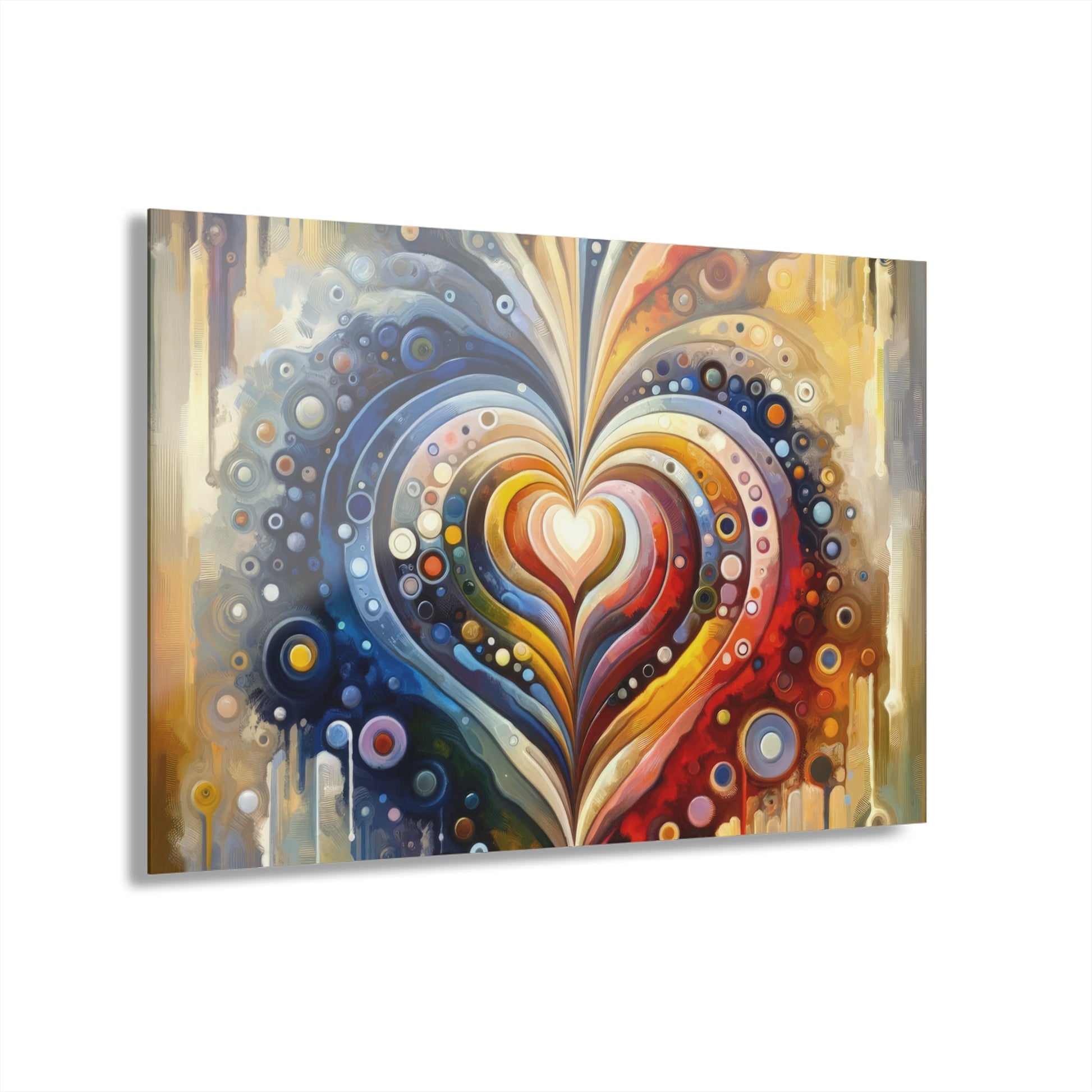Harmonic Heart Essence Acrylic Prints (French Cleat Hanging) - ATUH.ART