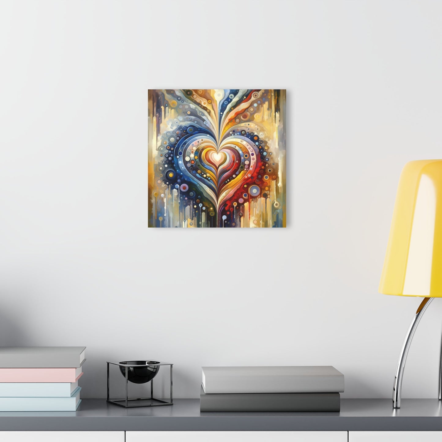 Harmonic Heart Essence Acrylic Prints (French Cleat Hanging) - ATUH.ART