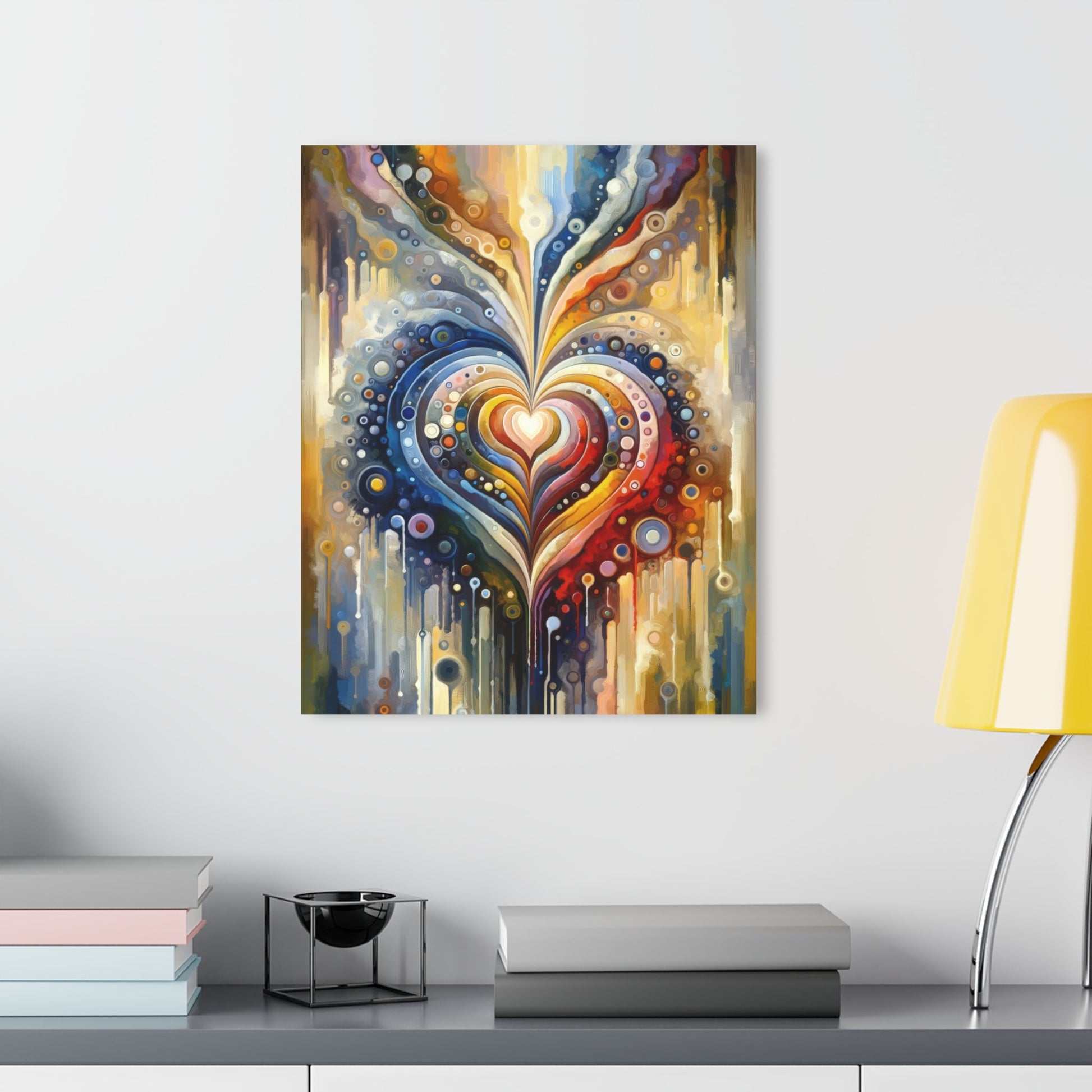 Harmonic Heart Essence Acrylic Prints (French Cleat Hanging) - ATUH.ART