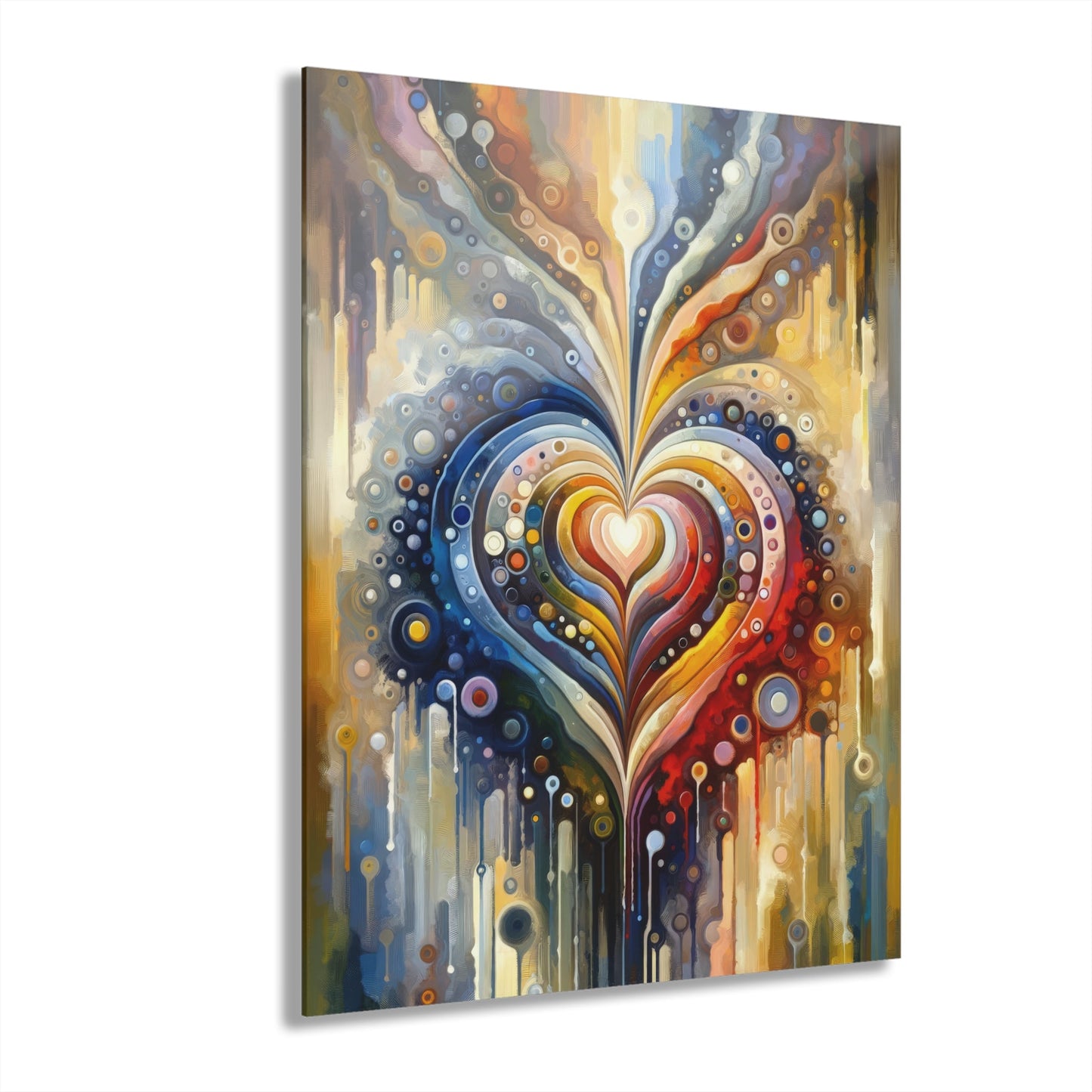 Harmonic Heart Essence Acrylic Prints (French Cleat Hanging) - ATUH.ART