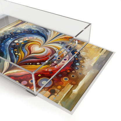 Harmonic Heart Essence Acrylic Serving Tray - ATUH.ART