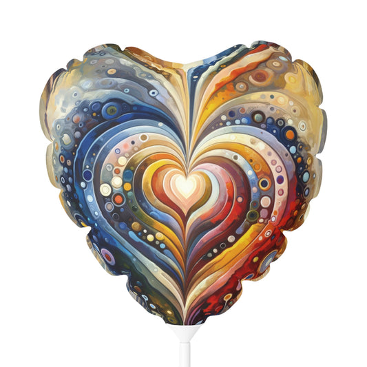 Harmonic Heart Essence Balloon (Round and Heart-shaped), 11" - ATUH.ART
