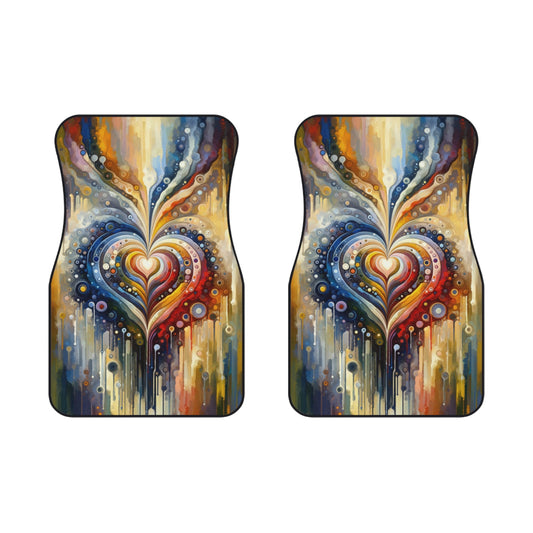 Harmonic Heart Essence Car Mats (2x Front) - ATUH.ART