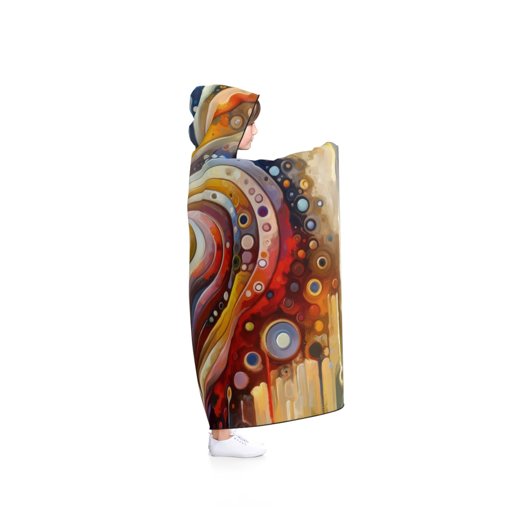 Harmonic Heart Essence Hooded Blanket - ATUH.ART