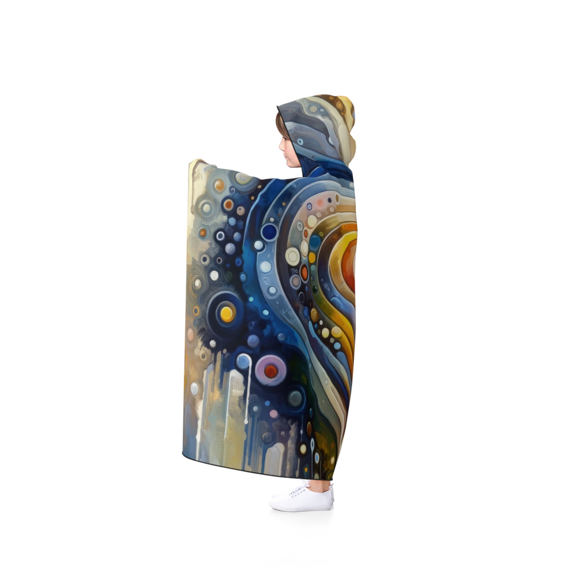 Harmonic Heart Essence Hooded Blanket - ATUH.ART