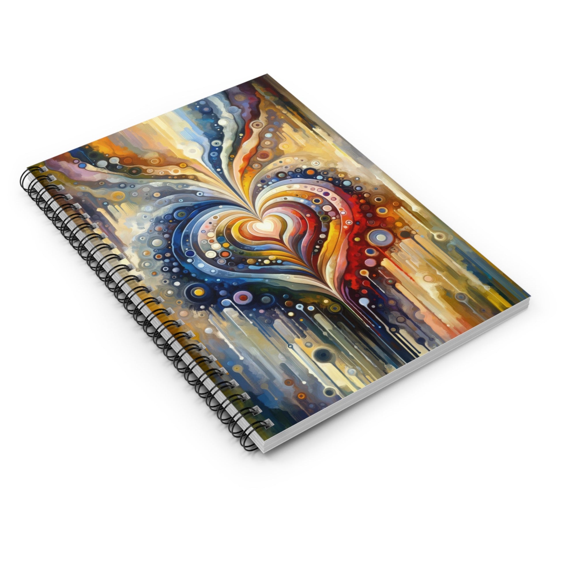 Harmonic Heart Essence Spiral Notebook - Ruled Line - ATUH.ART