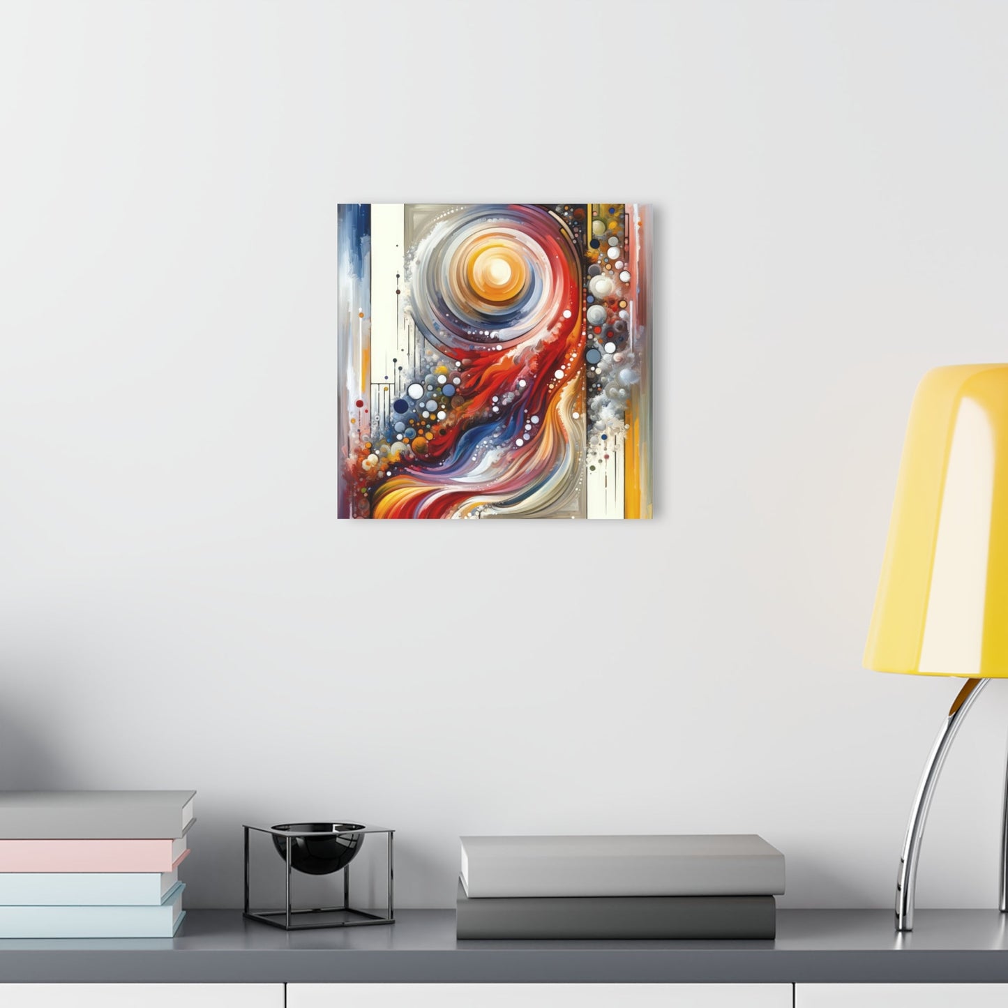 Harmonic Swirl Elegance Acrylic Prints (French Cleat Hanging) - ATUH.ART