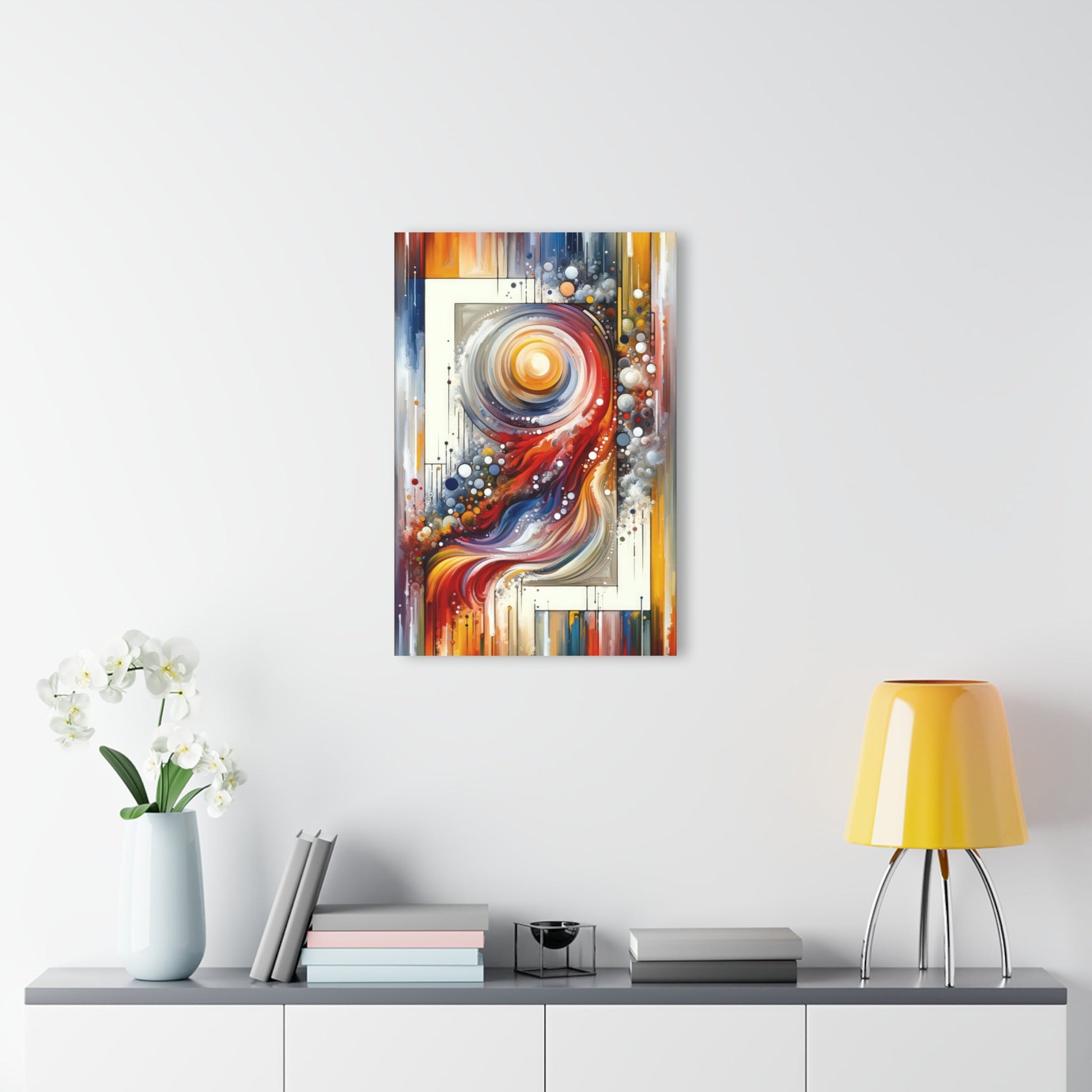 Harmonic Swirl Elegance Acrylic Prints (French Cleat Hanging) - ATUH.ART
