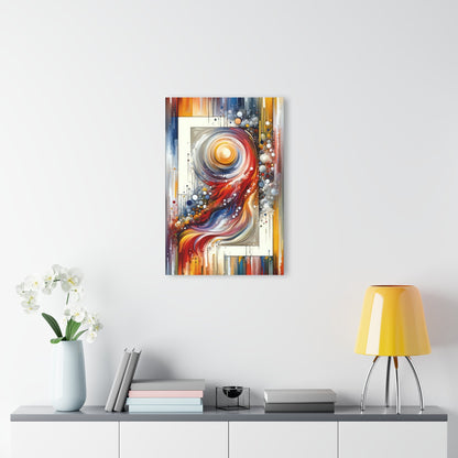 Harmonic Swirl Elegance Acrylic Prints (French Cleat Hanging) - ATUH.ART