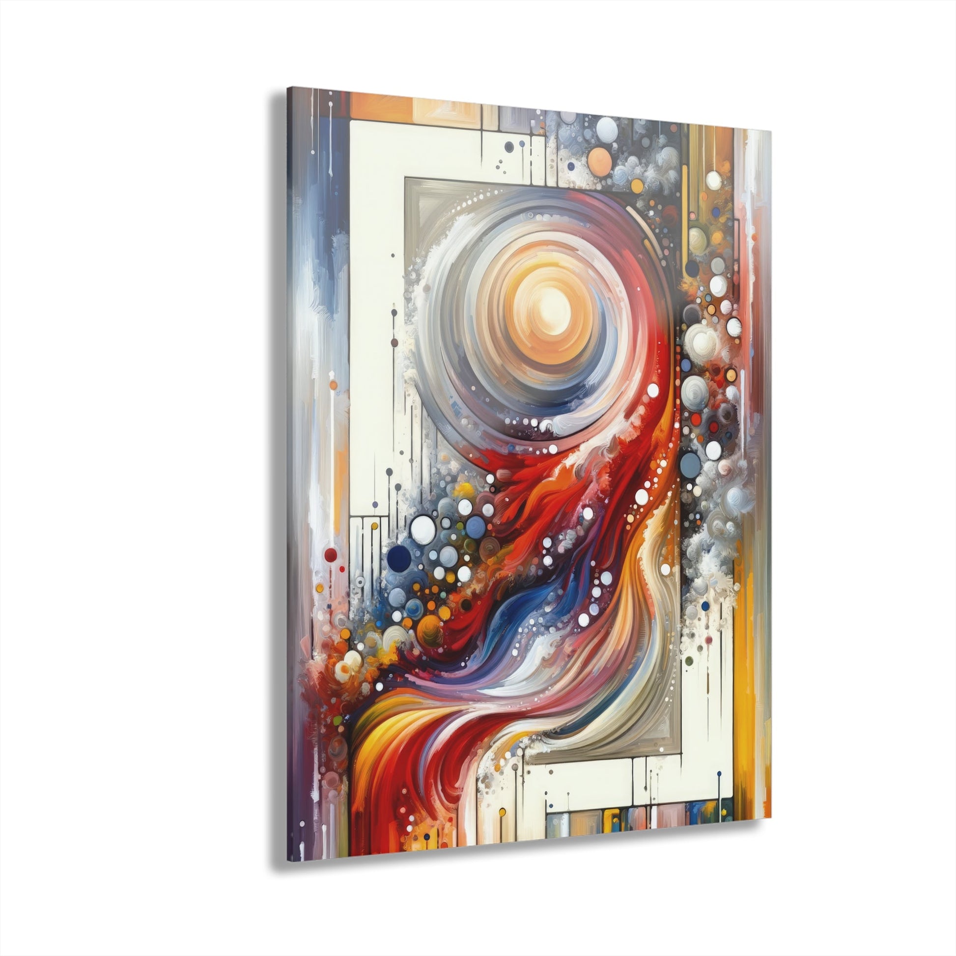 Harmonic Swirl Elegance Acrylic Prints (French Cleat Hanging) - ATUH.ART
