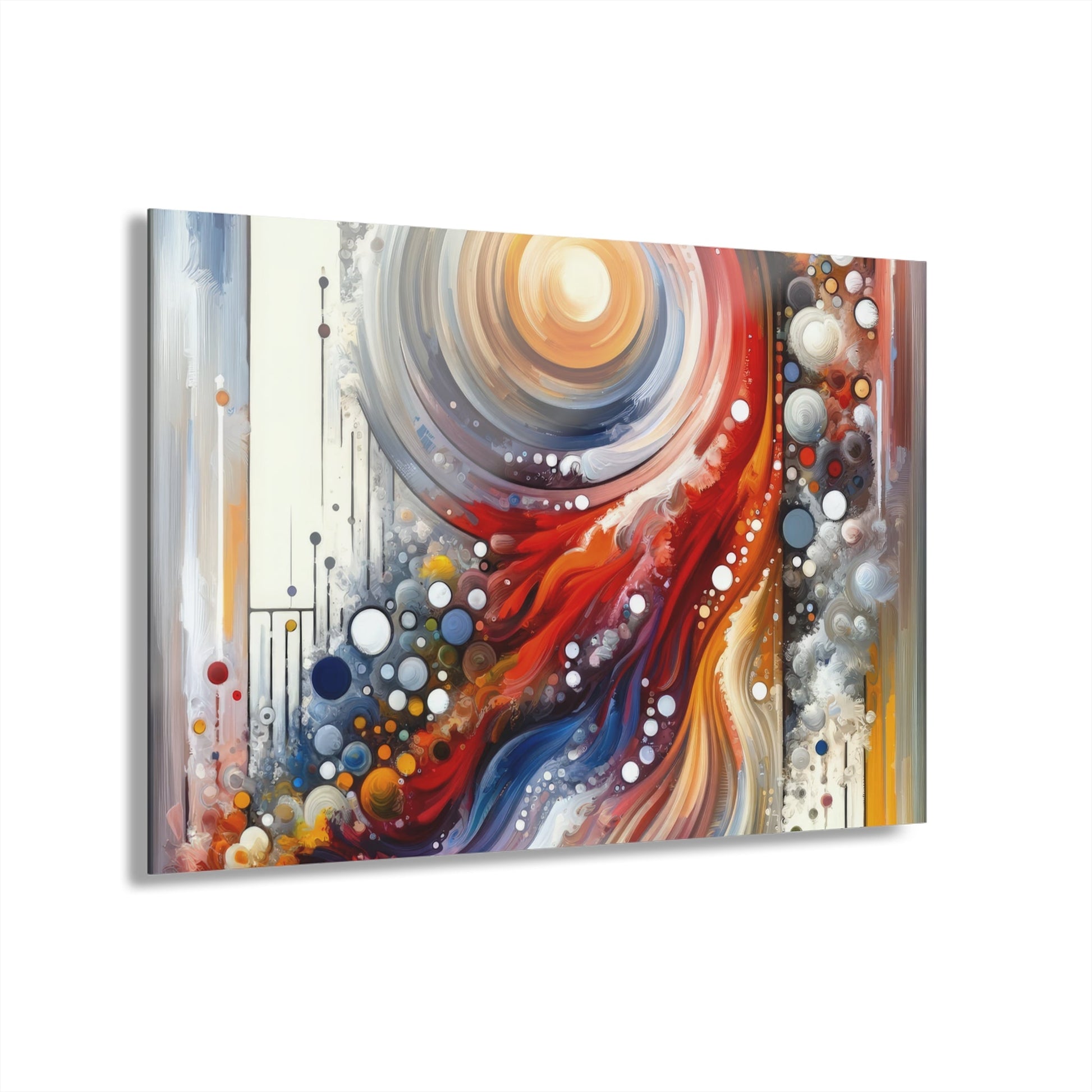 Harmonic Swirl Elegance Acrylic Prints (French Cleat Hanging) - ATUH.ART