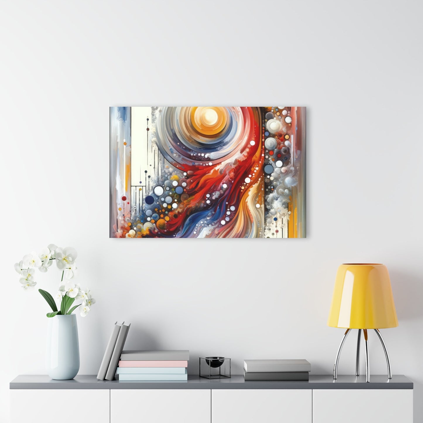 Harmonic Swirl Elegance Acrylic Prints (French Cleat Hanging) - ATUH.ART