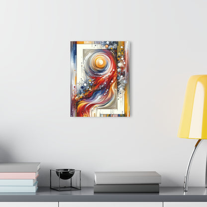 Harmonic Swirl Elegance Acrylic Prints (French Cleat Hanging) - ATUH.ART