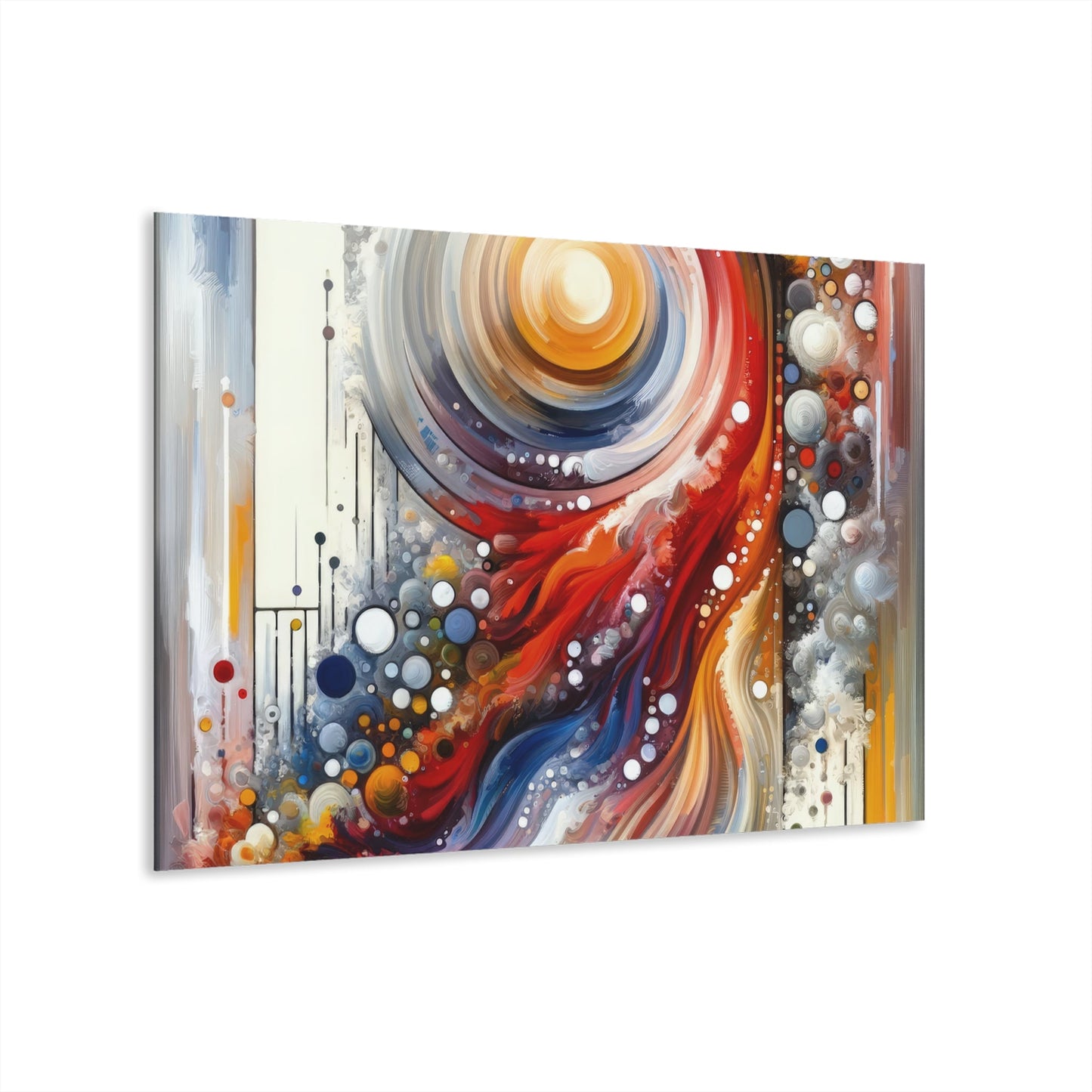 Harmonic Swirl Elegance Acrylic Prints (French Cleat Hanging) - ATUH.ART