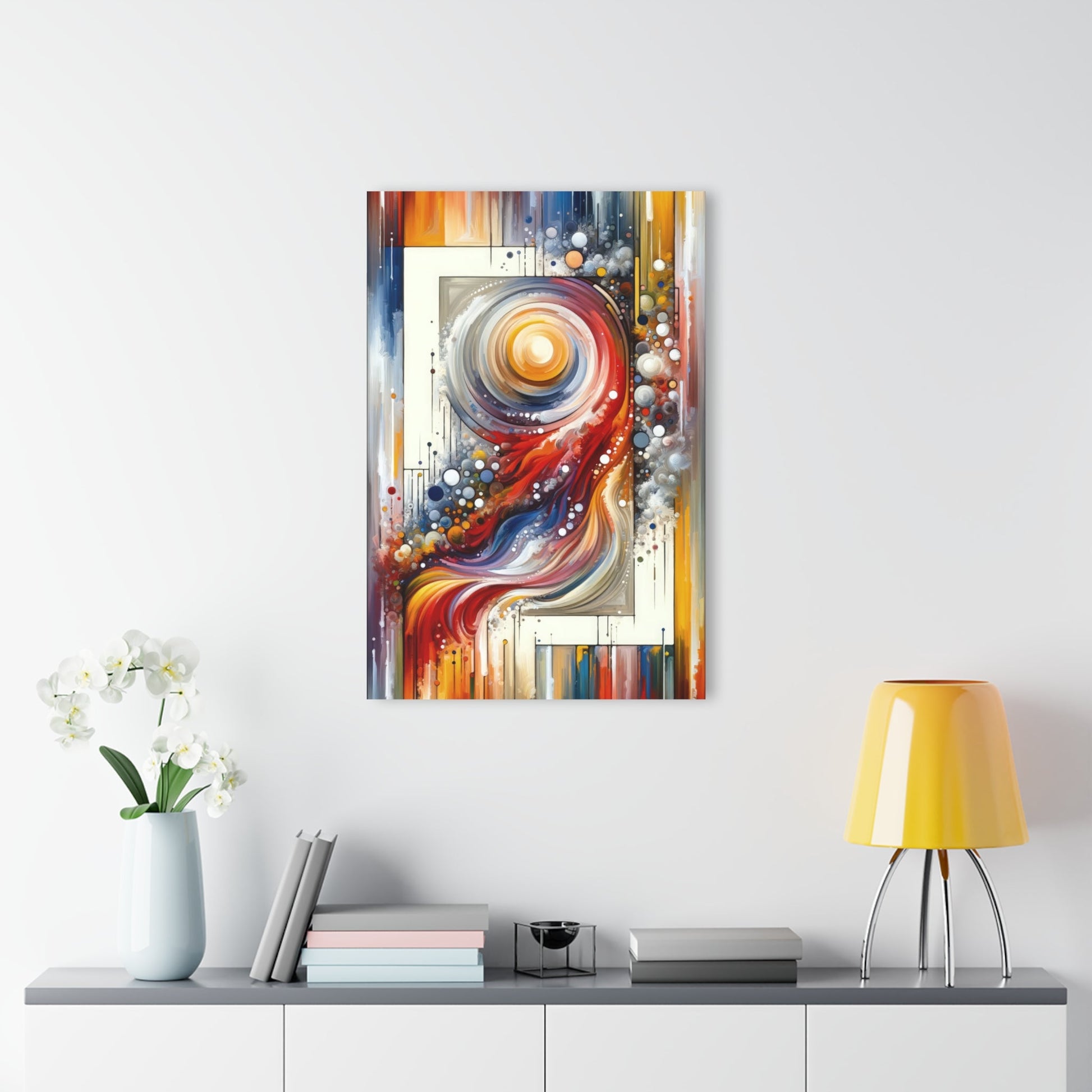 Harmonic Swirl Elegance Acrylic Prints (French Cleat Hanging) - ATUH.ART