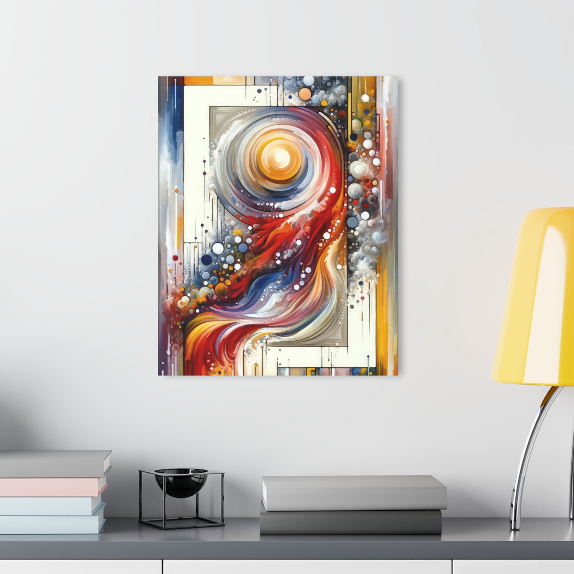 Harmonic Swirl Elegance Acrylic Prints (French Cleat Hanging) - ATUH.ART