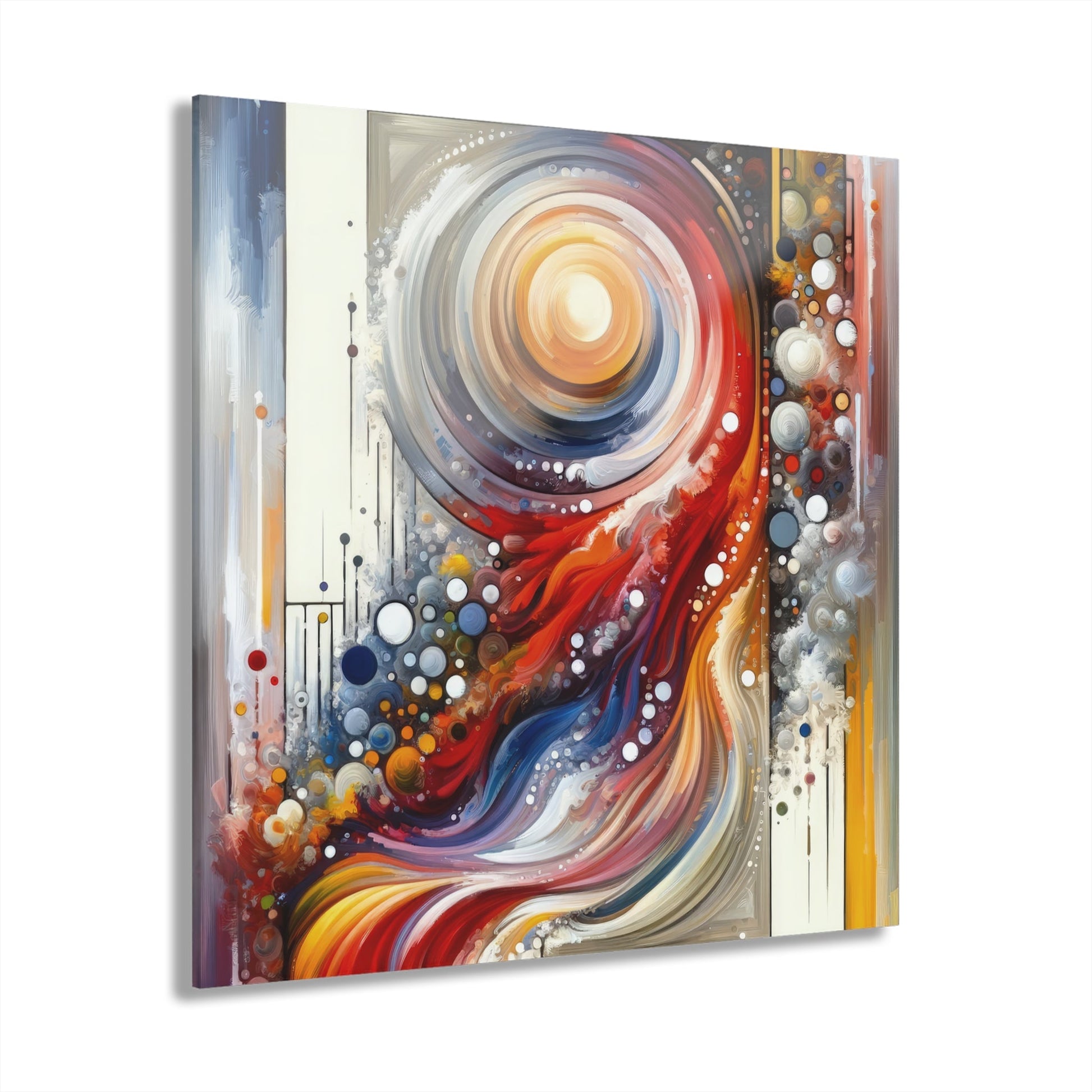 Harmonic Swirl Elegance Acrylic Prints (French Cleat Hanging) - ATUH.ART