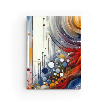 Harmonic Swirl Elegance Journal - Blank - ATUH.ART