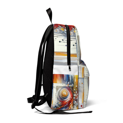 Harmonic Swirl Elegance Unisex Classic Backpack - ATUH.ART
