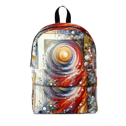 Harmonic Swirl Elegance Unisex Classic Backpack - ATUH.ART