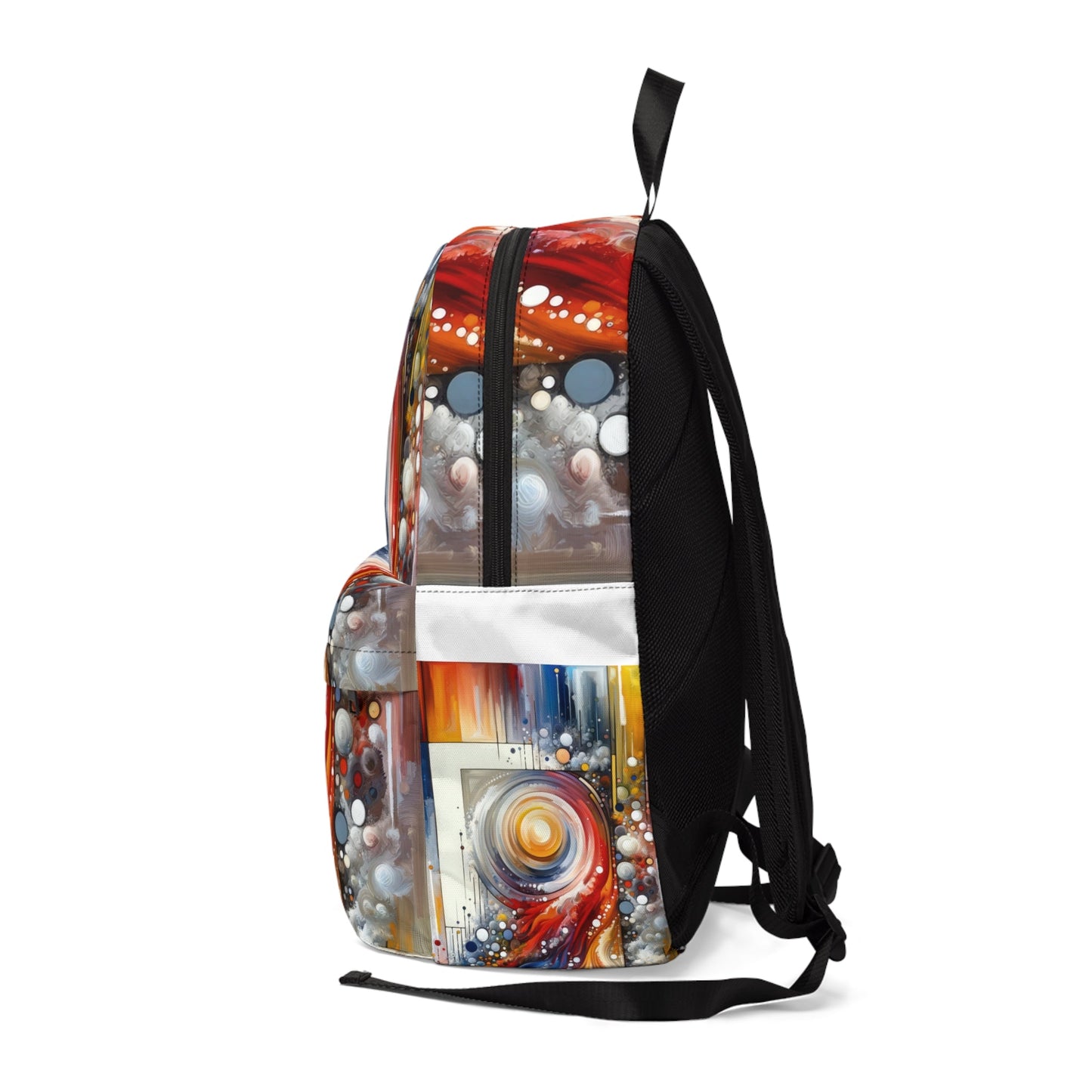 Harmonic Swirl Elegance Unisex Classic Backpack - ATUH.ART