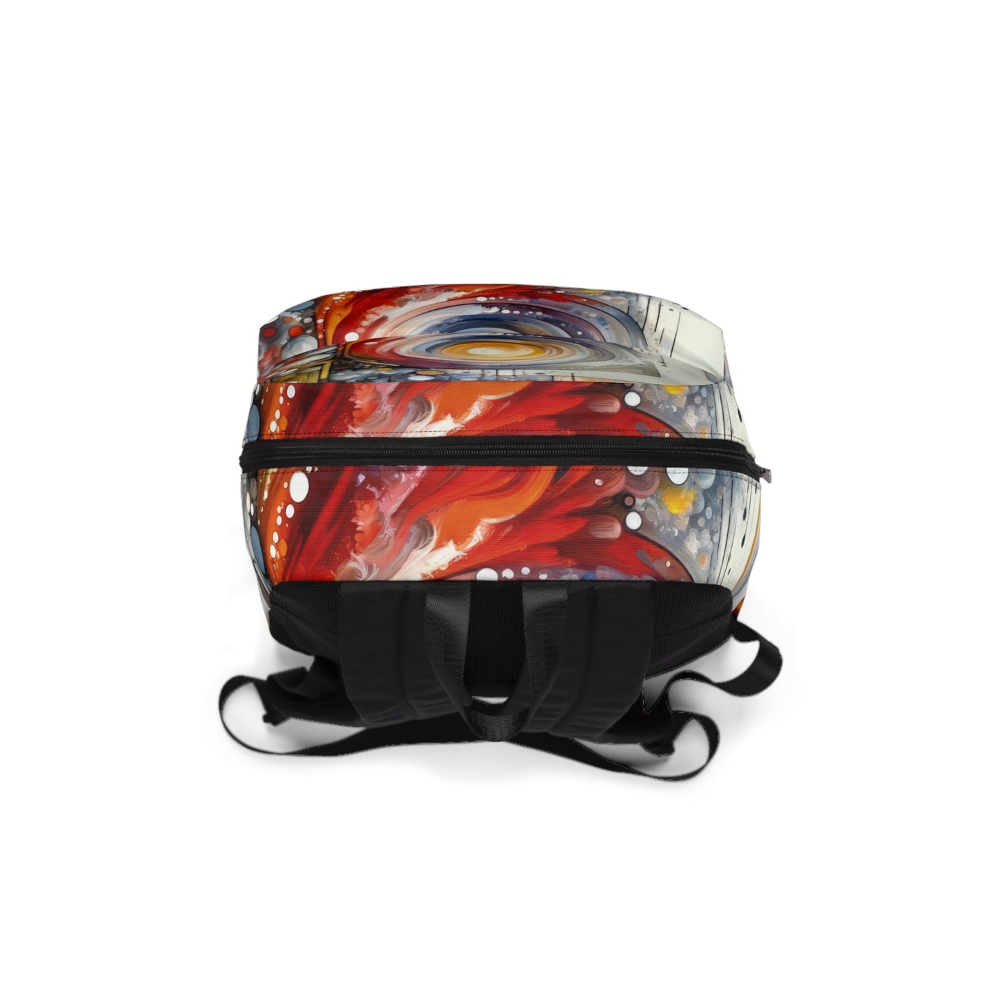 Harmonic Swirl Elegance Unisex Classic Backpack - ATUH.ART