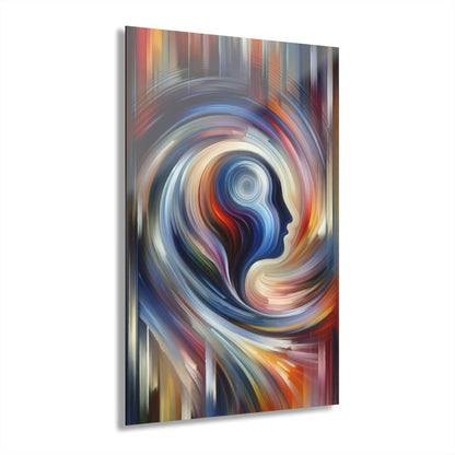 Harmonious Mindset Abstract Acrylic Prints (French Cleat Hanging) - ATUH.ART