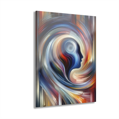 Harmonious Mindset Abstract Acrylic Prints (French Cleat Hanging) - ATUH.ART