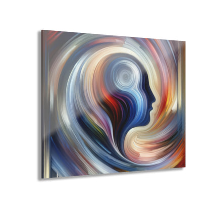 Harmonious Mindset Abstract Acrylic Prints (French Cleat Hanging) - ATUH.ART
