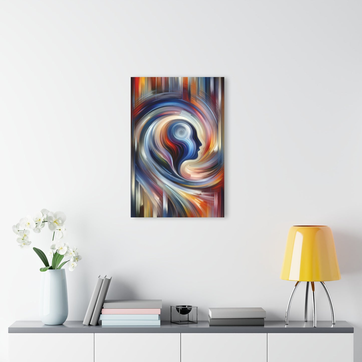 Harmonious Mindset Abstract Acrylic Prints (French Cleat Hanging) - ATUH.ART