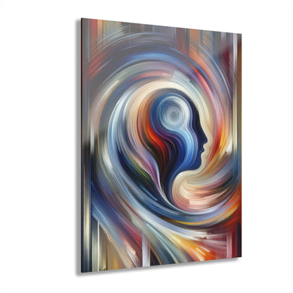 Harmonious Mindset Abstract Acrylic Prints (French Cleat Hanging) - ATUH.ART