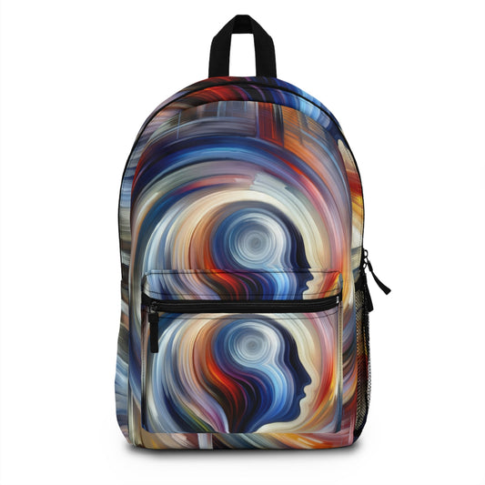 Harmonious Mindset Abstract Backpack - ATUH.ART