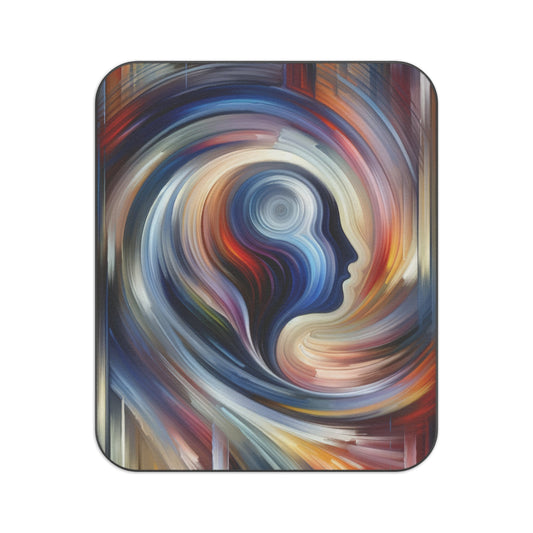 Harmonious Mindset Abstract Picnic Blanket - ATUH.ART