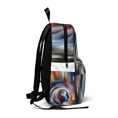 Harmonious Mindset Abstract Unisex Classic Backpack - ATUH.ART
