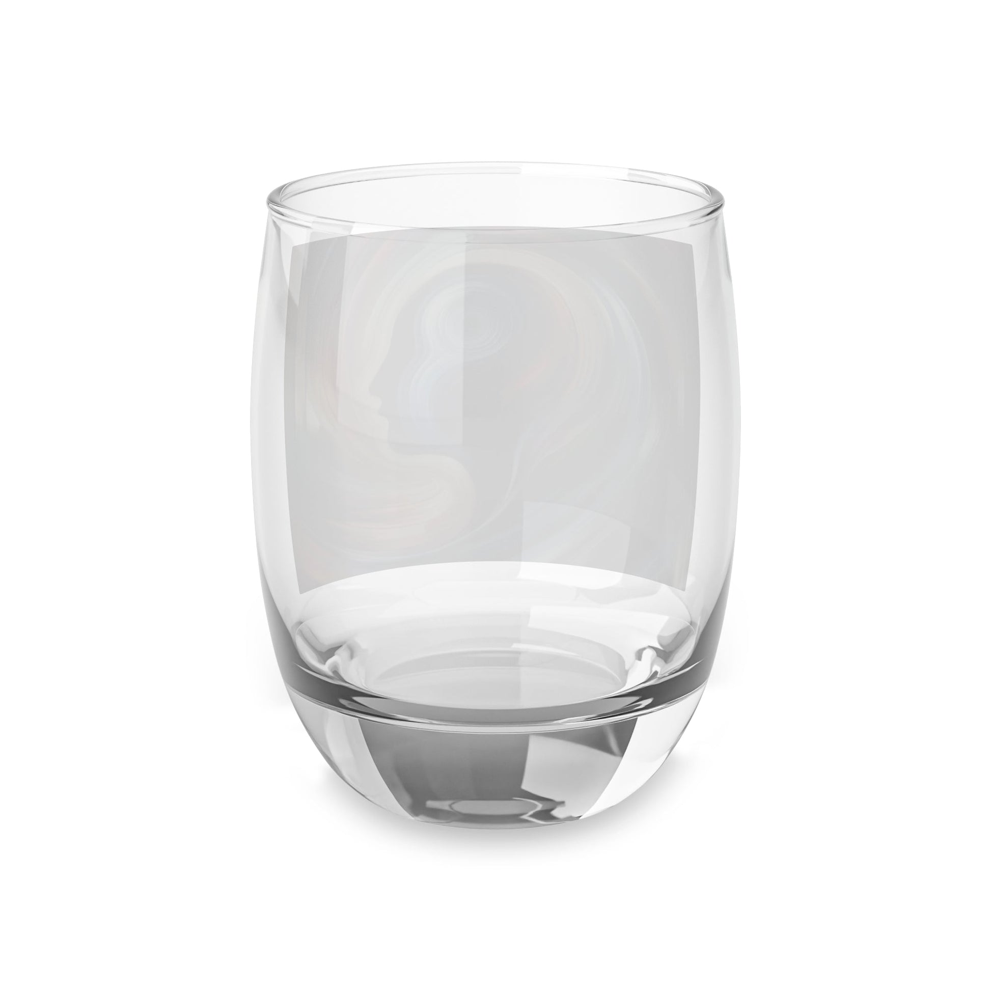 Harmonious Mindset Abstract Whiskey Glass - ATUH.ART