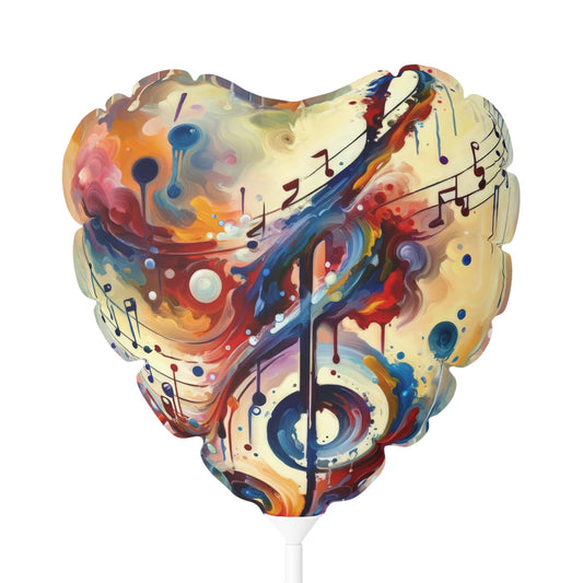 Harmonizing Melody Life Balloon (Round and Heart-shaped), 11" - ATUH.ART