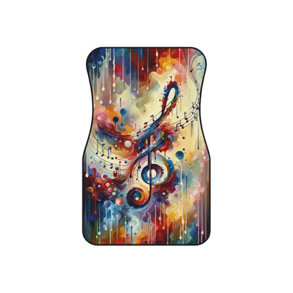 Harmonizing Melody Life Car Mats (2x Front) - ATUH.ART