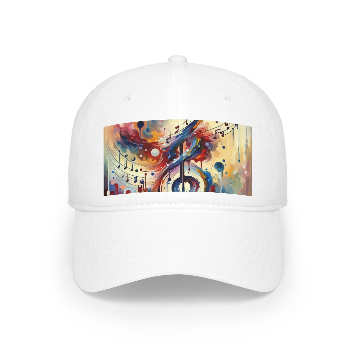 Harmonizing Melody Life Low Profile Baseball Cap - ATUH.ART