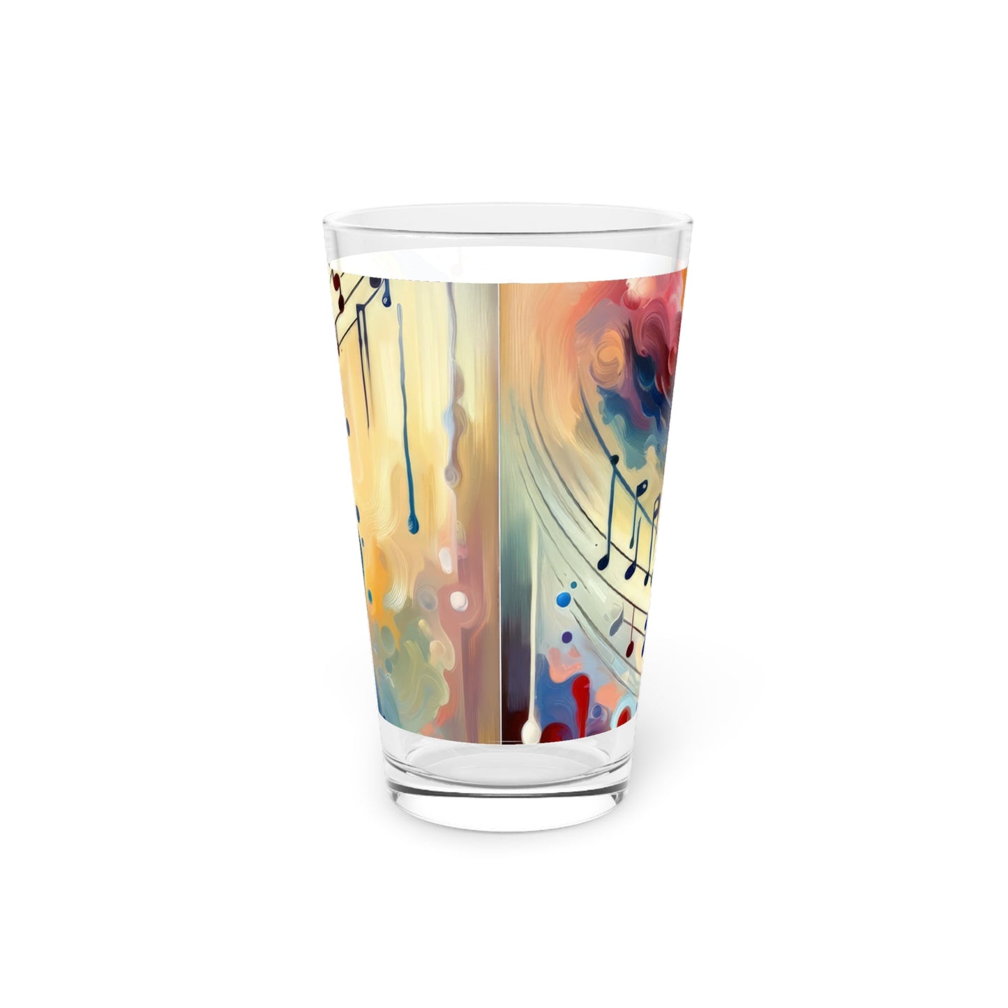 Harmonizing Melody Life Pint Glass, 16oz - ATUH.ART