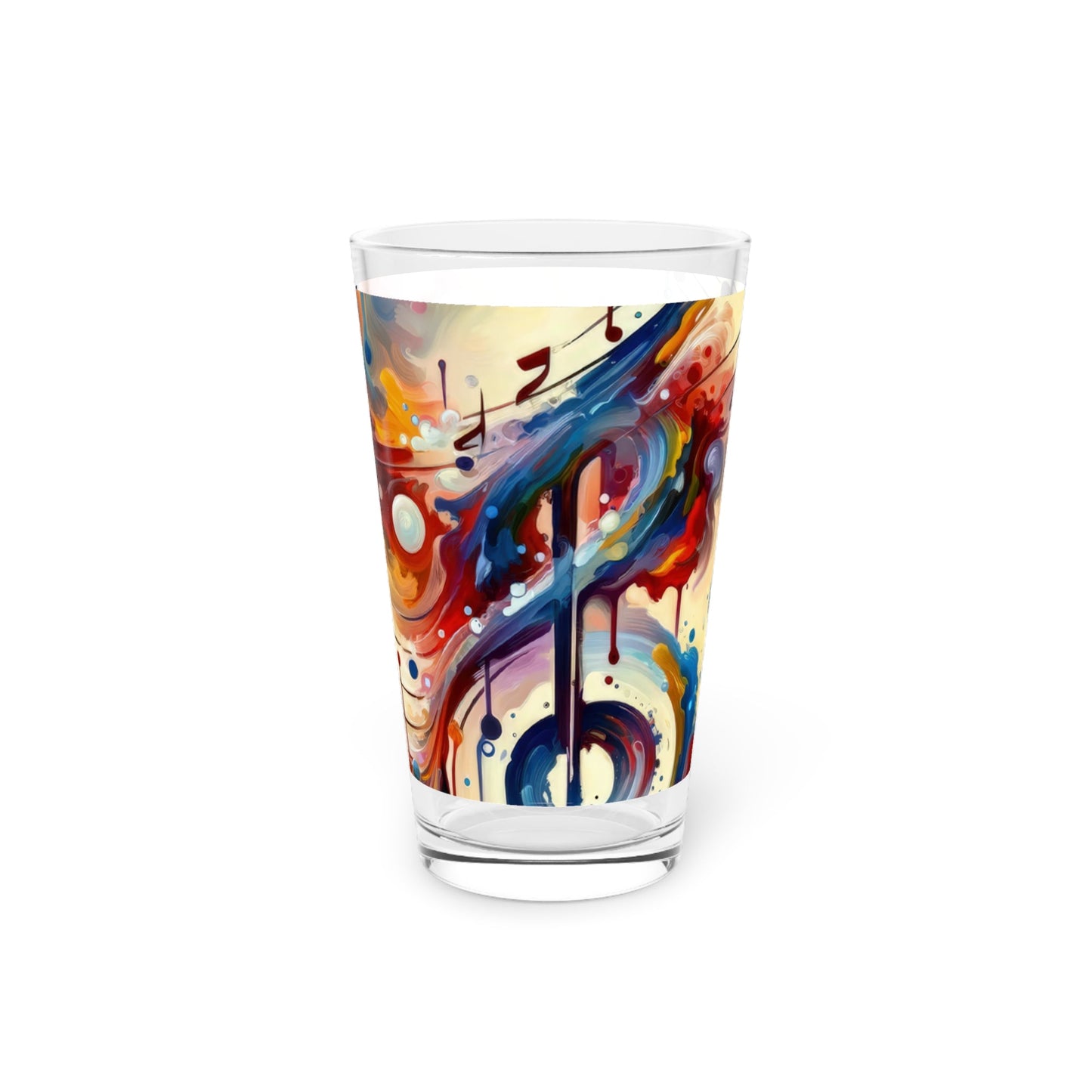 Harmonizing Melody Life Pint Glass, 16oz - ATUH.ART