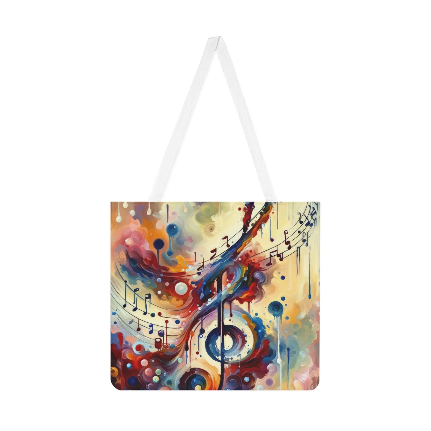 Harmonizing Melody Life Shoulder Tote Bag (AOP) - ATUH.ART