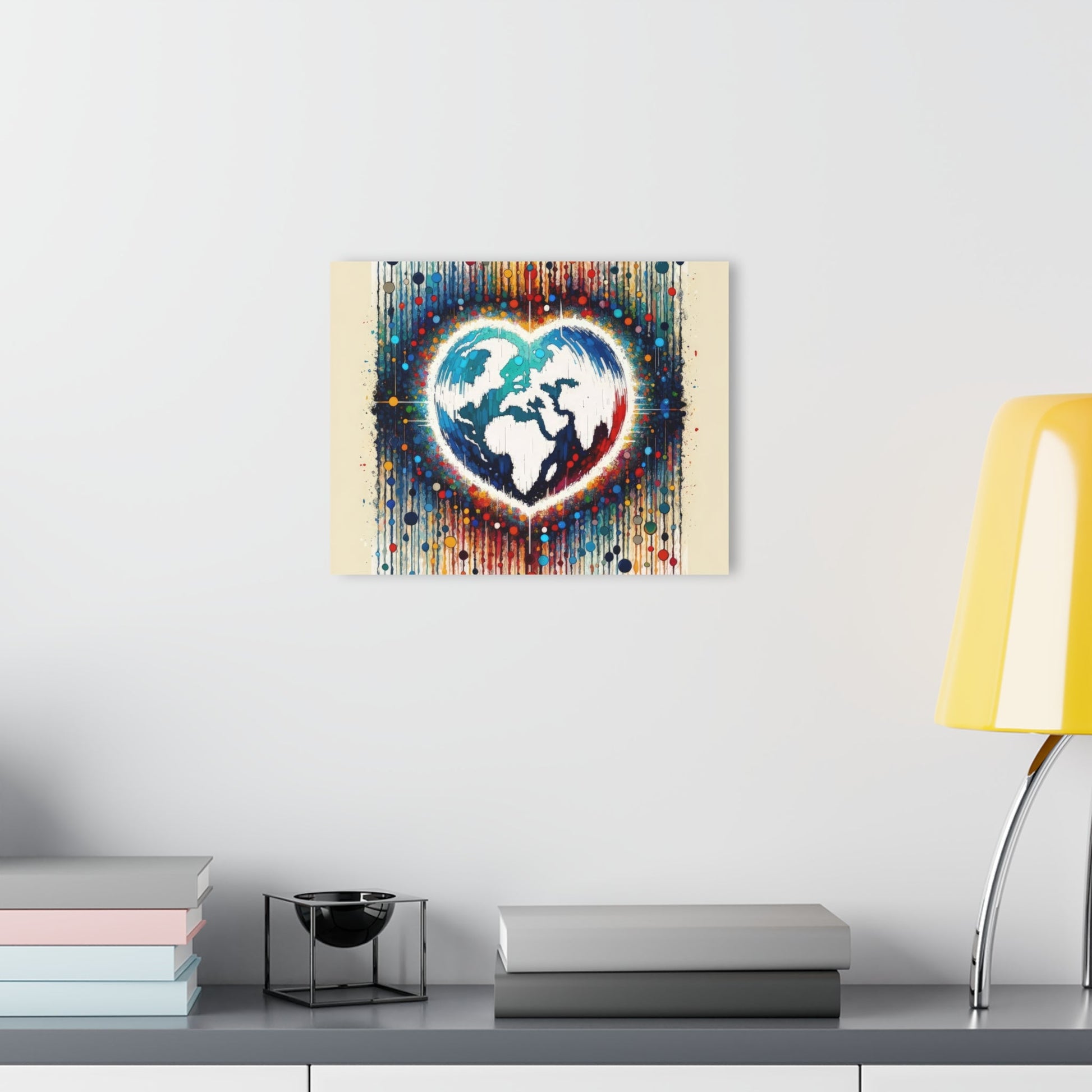 Heartbeats Synchronizing Peace Acrylic Prints (French Cleat Hanging) - ATUH.ART