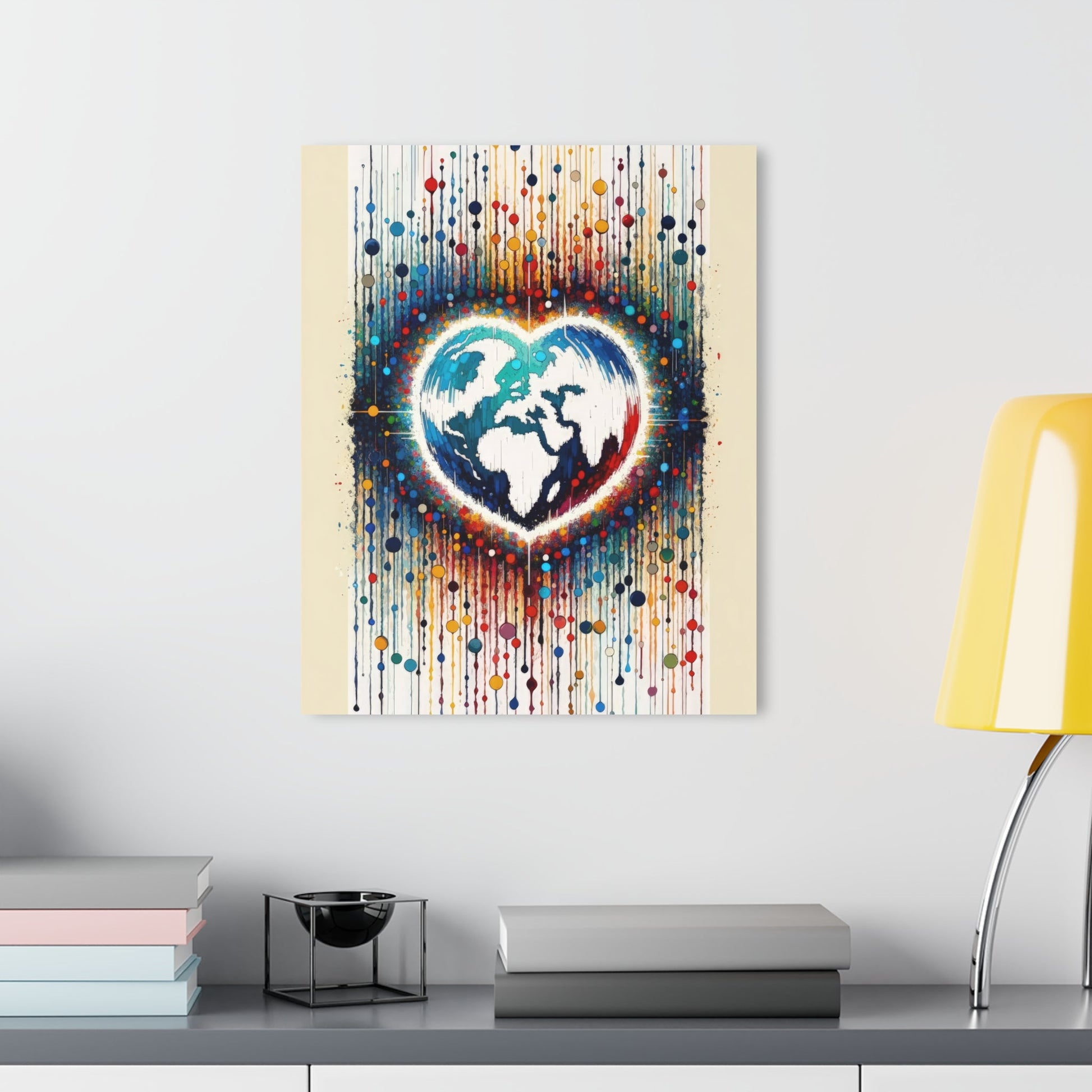 Heartbeats Synchronizing Peace Acrylic Prints (French Cleat Hanging) - ATUH.ART