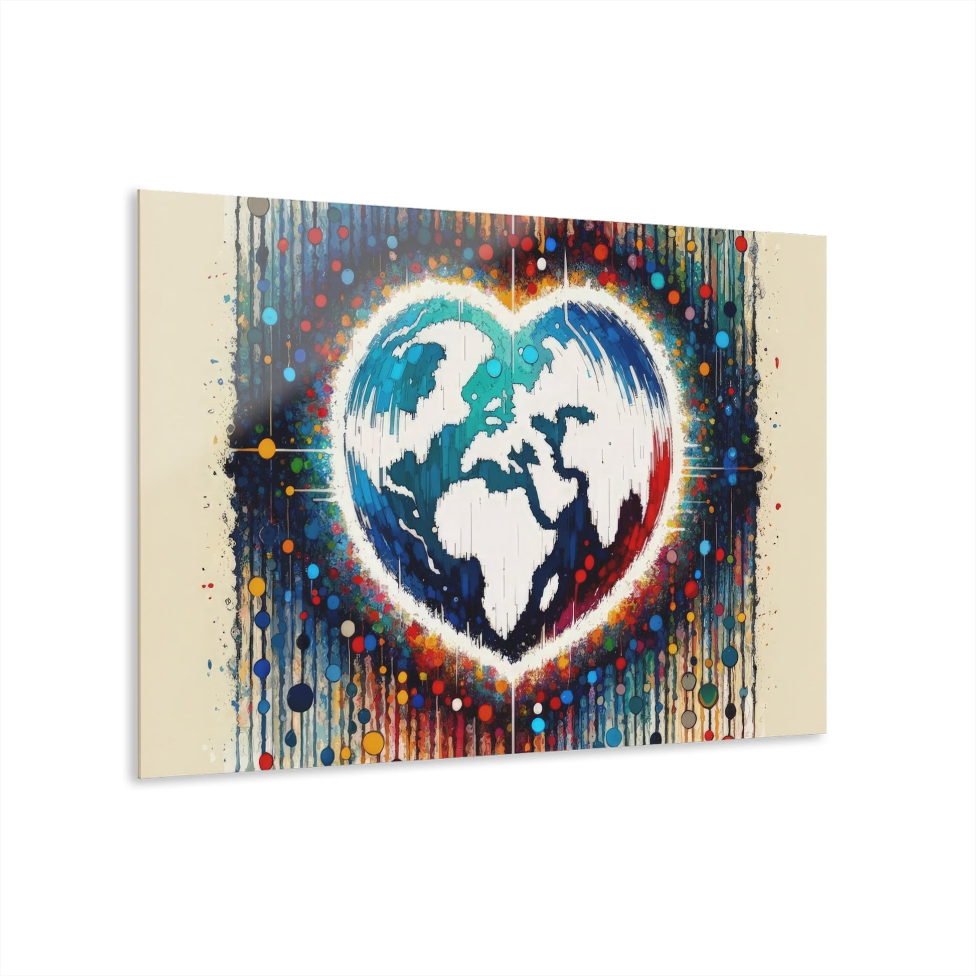 Heartbeats Synchronizing Peace Acrylic Prints (French Cleat Hanging) - ATUH.ART