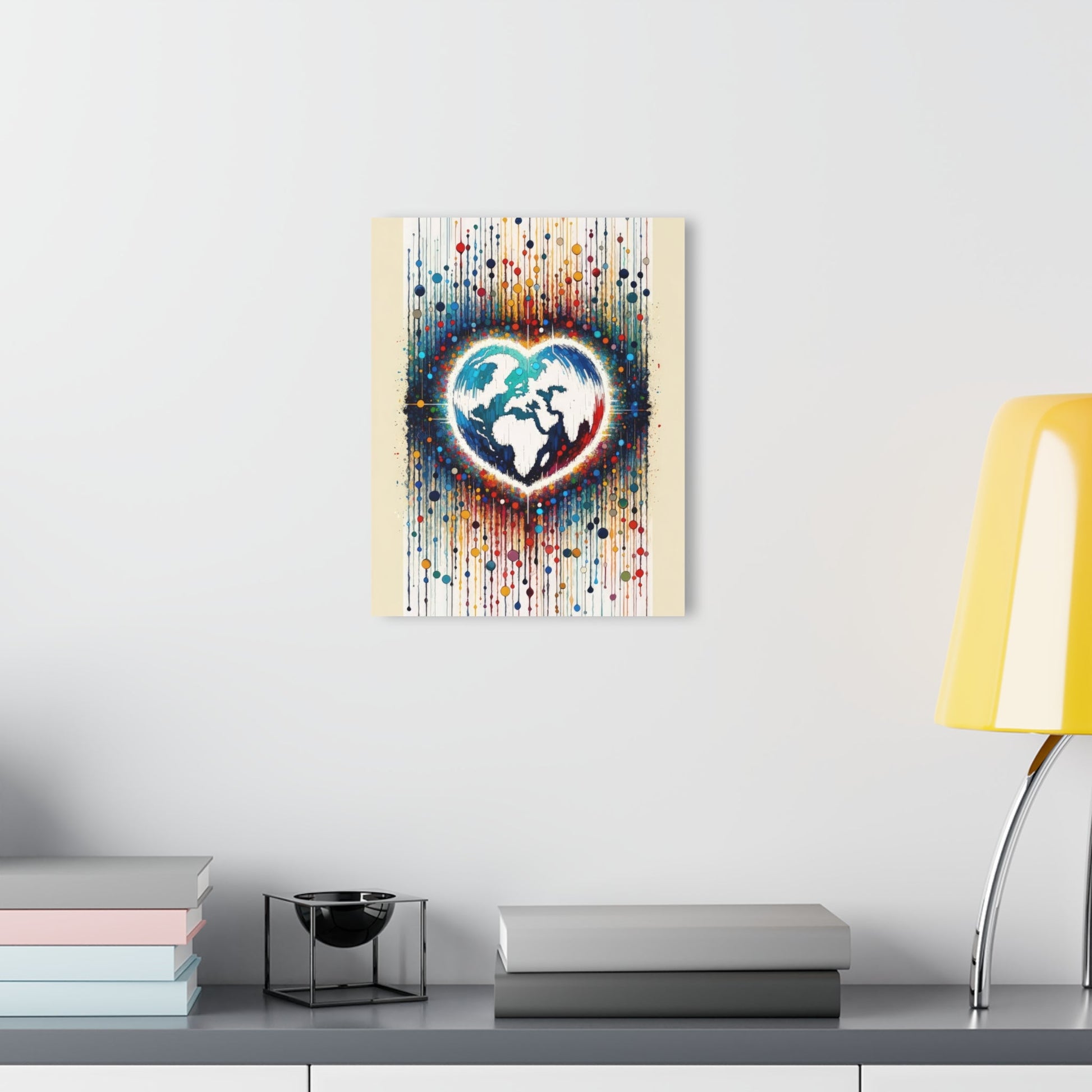 Heartbeats Synchronizing Peace Acrylic Prints (French Cleat Hanging) - ATUH.ART