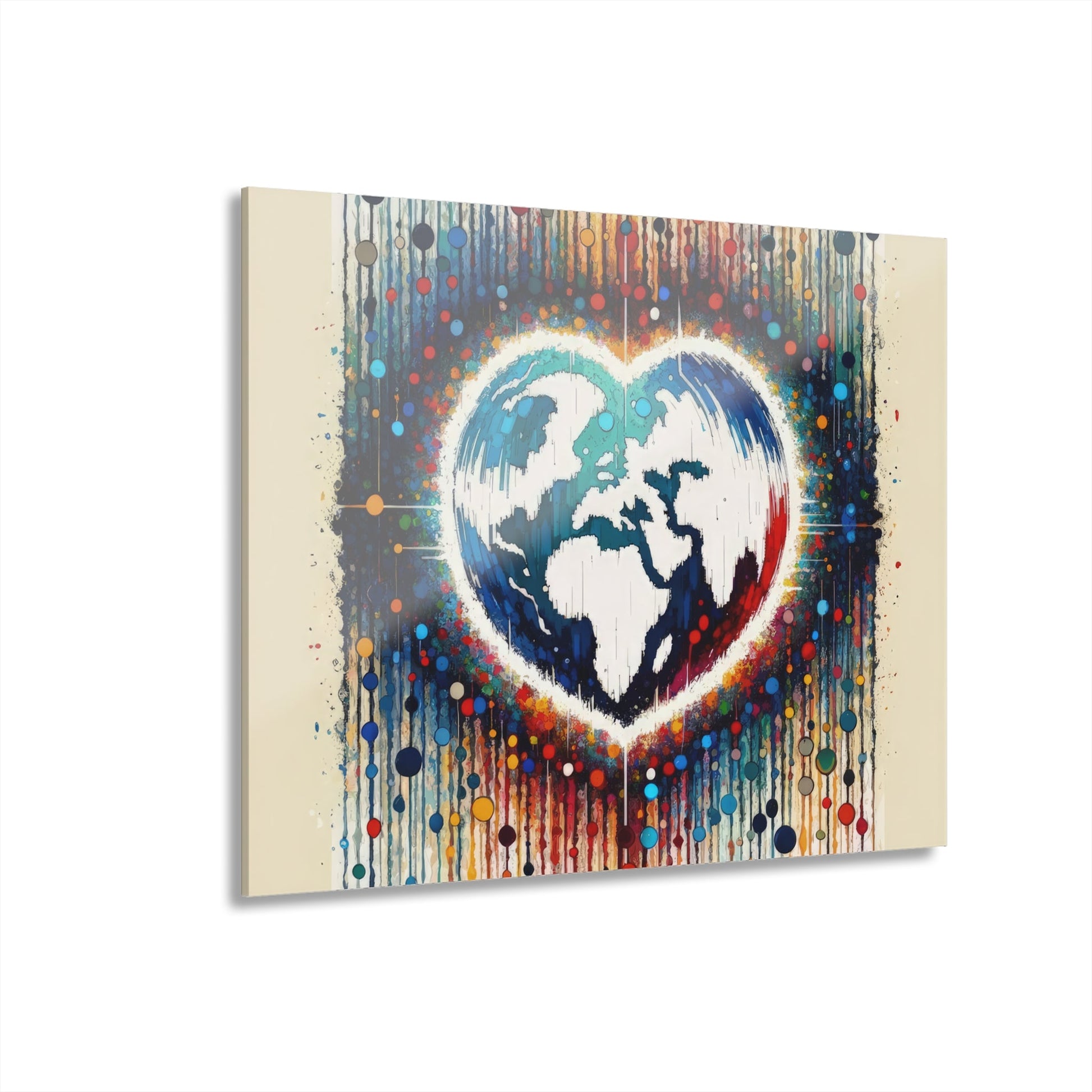 Heartbeats Synchronizing Peace Acrylic Prints (French Cleat Hanging) - ATUH.ART