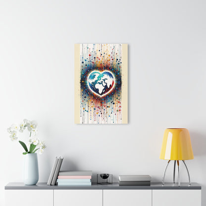 Heartbeats Synchronizing Peace Acrylic Prints (French Cleat Hanging) - ATUH.ART