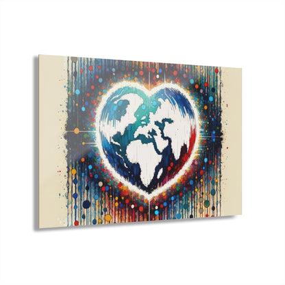Heartbeats Synchronizing Peace Acrylic Prints (French Cleat Hanging) - ATUH.ART
