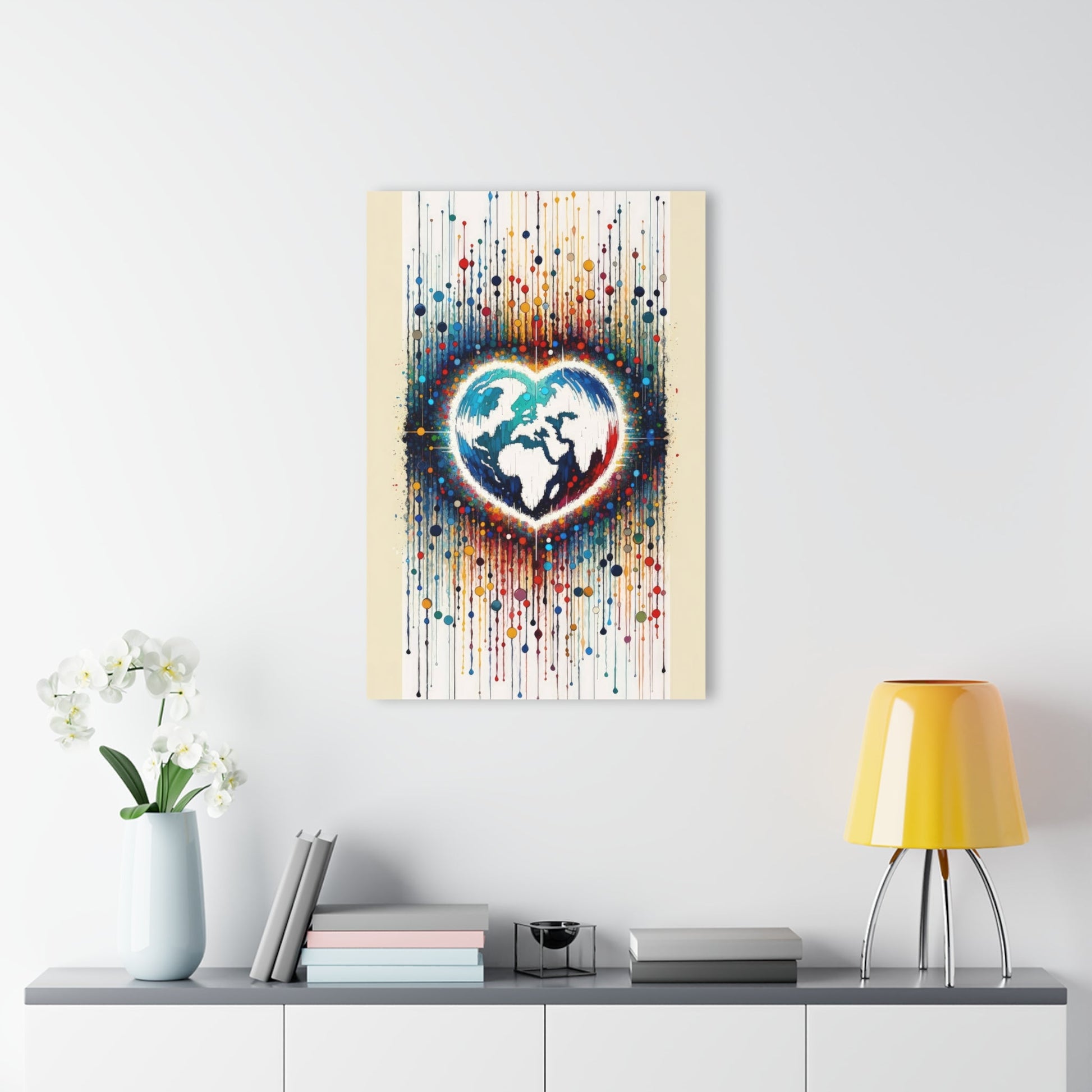 Heartbeats Synchronizing Peace Acrylic Prints (French Cleat Hanging) - ATUH.ART
