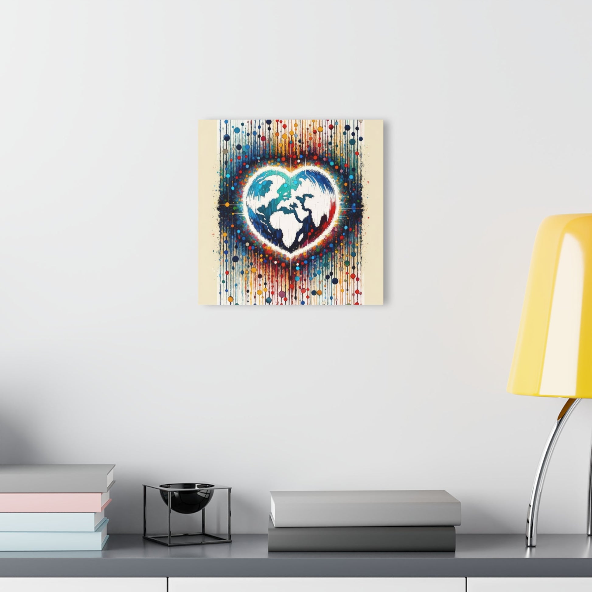 Heartbeats Synchronizing Peace Acrylic Prints (French Cleat Hanging) - ATUH.ART
